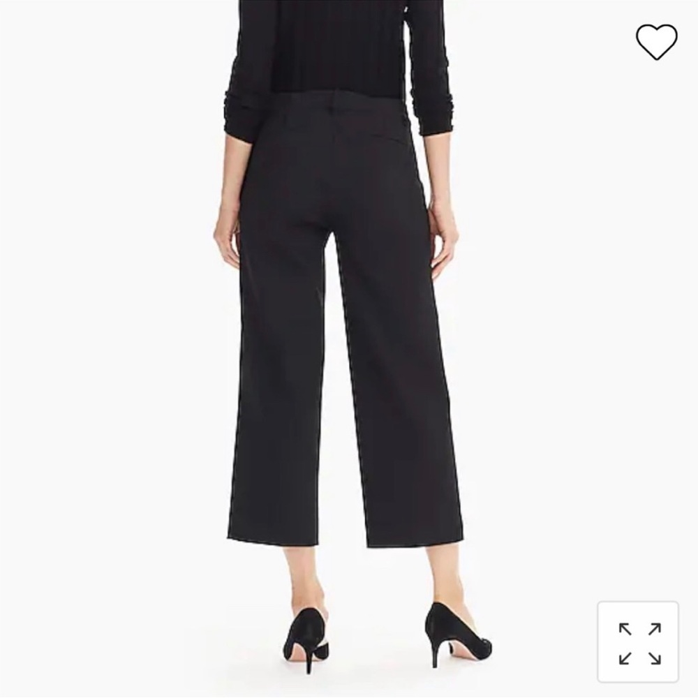 J. Crew | Wide Leg Crop Trousers - Picture 2 of 13